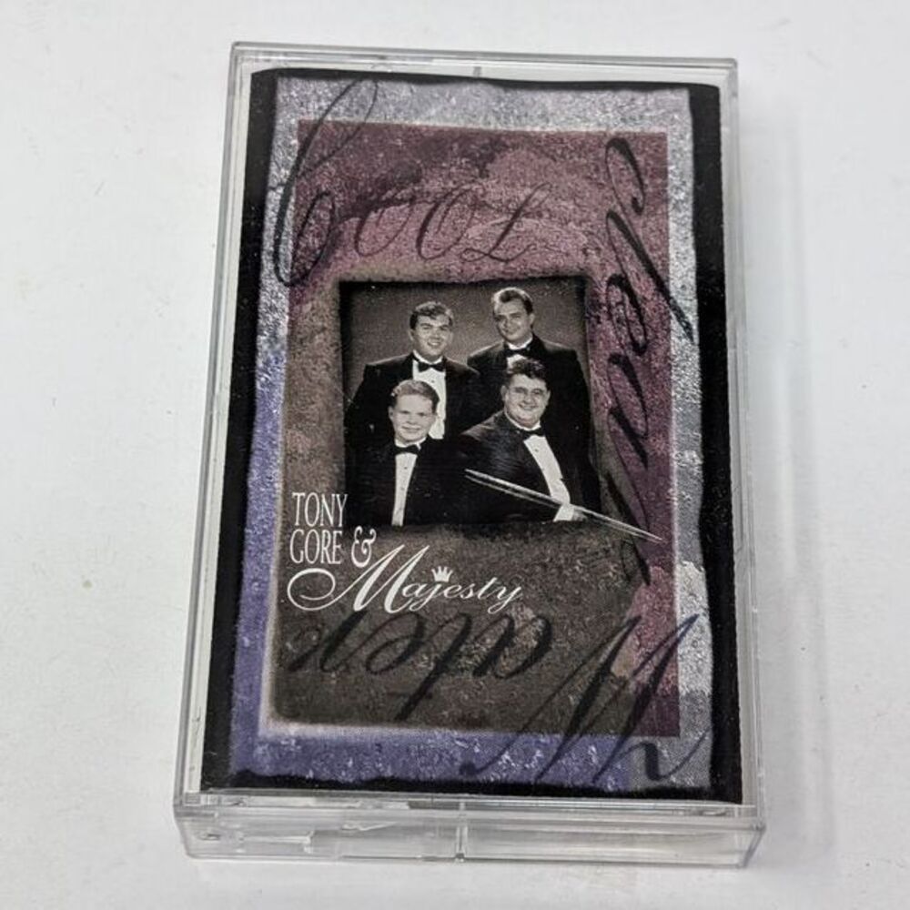 Tony Gore & Majesty Cool Clear Water Gospel Cassette Tape 1994 Promised Land VTG